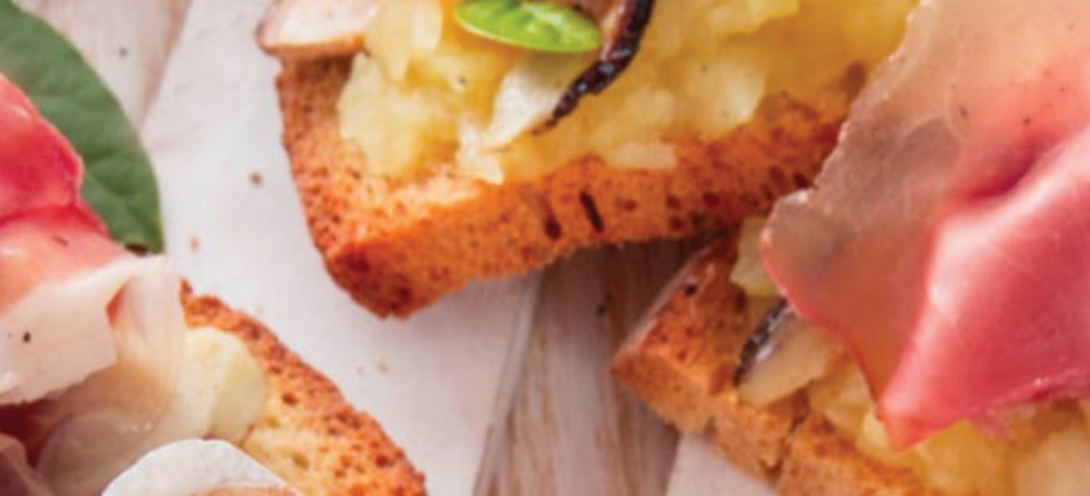 Prosciutto slider