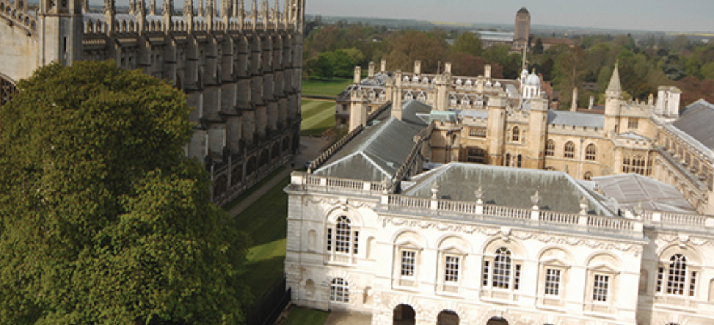 Kings college and senate house banner