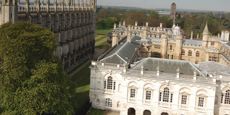 Kings college and senate house banner