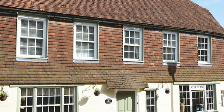 Tudor house banner