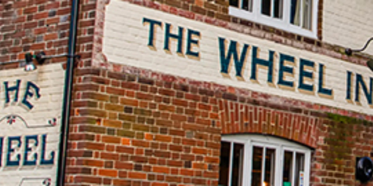 Wheel inn banner acm254