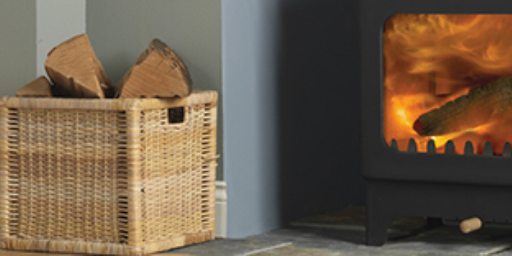 Burley wood stove banner