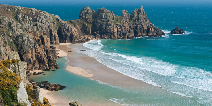 Atlantic Way Cornwall Pednvounder Beach Visit Britain VB34133778