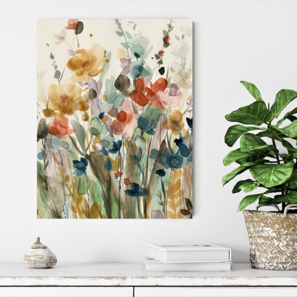 Floral metal print by Carol Robinson at Wallsauce