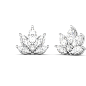 GA 10049 Marquise diamond earrings 3