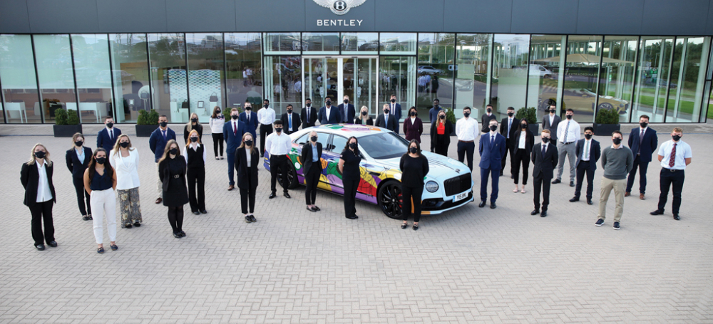 Bentley welcomes future talent intake 1
