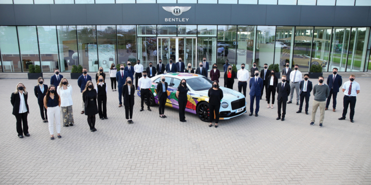 Bentley welcomes future talent intake 1