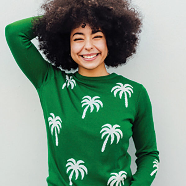 Sugarhill Brighton RITA GREEN PALMS JUMPER K0567 54 www sugarhillbrighton 6