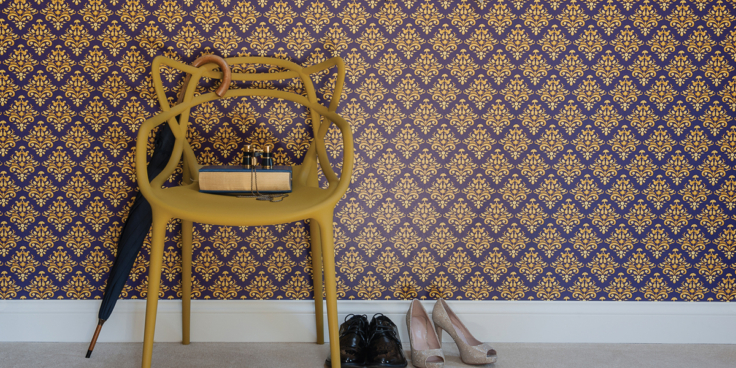 How Very British wallpaper by Willis Bloom landscape