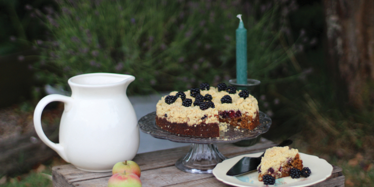 Cobnutandberry cake1