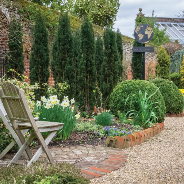 Springtime Entrance to The World Garden at Lullingstone Castle Alan Graham picture credit