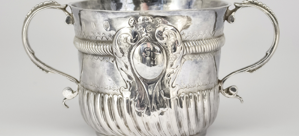 Silver porringer 1966