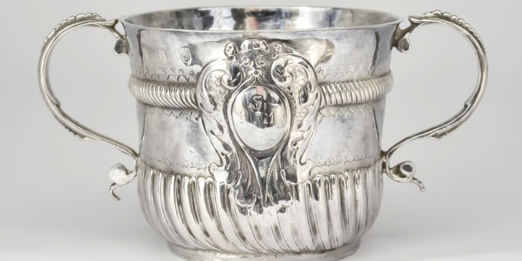 Silver porringer 1966